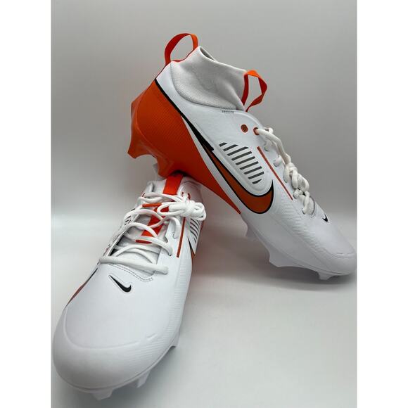 Nike Vapor Edge Pro 360 2 TB Football Cleats White Orange FQ4044-100 Size 16 NEW main image 6